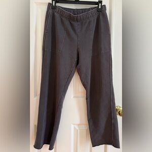 Aerie Women's Gray Crop Sweatpants